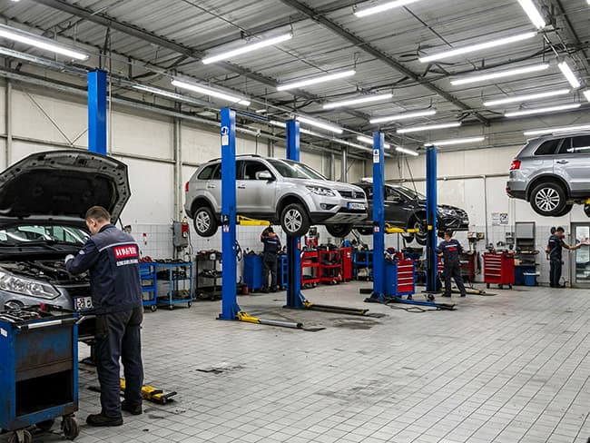 Автосервисы и ангары